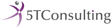 5T Consulting London company logo design
