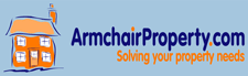 Armchair Property Hampshire company logo design