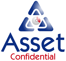 Asset Confidential Financial company logo design