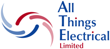All Things Electrical Hertfordshire company logo design