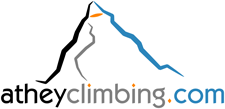 Athey Climbing Manchester company logo design
