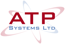 ATP Systems IT company logo design