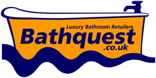 Bathquest Plumbing company logo design