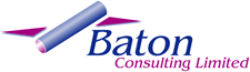 Baton Consulting Consultancy company logo design