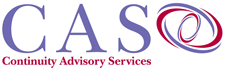 CAS - Continuity Advisory Services Scotland company logo design