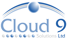 Cloud 9 Solutions Ltd IT company logo design