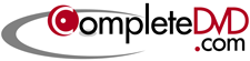Complete DVD Lancashire company logo design