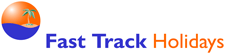 Fast Track Holidays Holidays company logo design