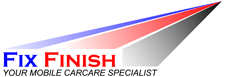 Fix Finish Motoring company logo design