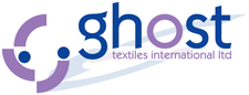 Ghost Textiles International London company logo design