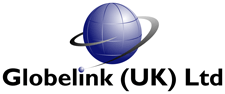 Globelink Kent company logo design