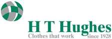 HT Hughes Stockport company logo design