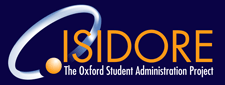Project Isidore Oxford company logo design