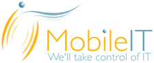 Mobile IT IT company logo design