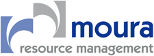 Moura Resource Management Essex company logo design