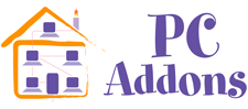 PC Addons Berkshire company logo design