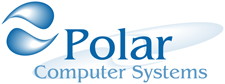 Polar Computer Systems Hampshire company logo design