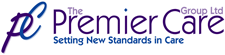 The Premier Care Group Ltd Care company logo design