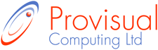 Provisual Scotland company logo design