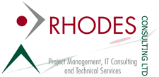 Rhodes Consulting Ltd Consultancy company logo design