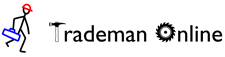 Trademan Online London company logo design
