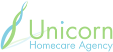 Unicorn Homecare Agency Healthcare company logo design