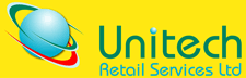 Unitech Retail Services Consulting company logo design